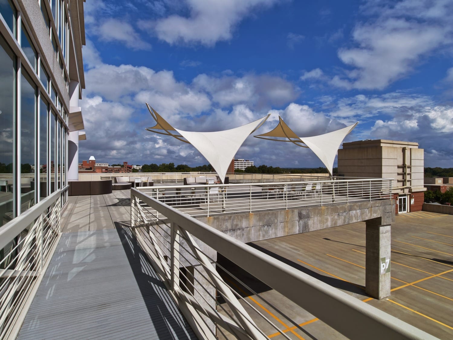 Red Hat Headquarters, Raleigh, NC. Photography © Eric Laignel. Red Hat Headquarters, Raleigh, NC. Photography © Eric Laignel.
