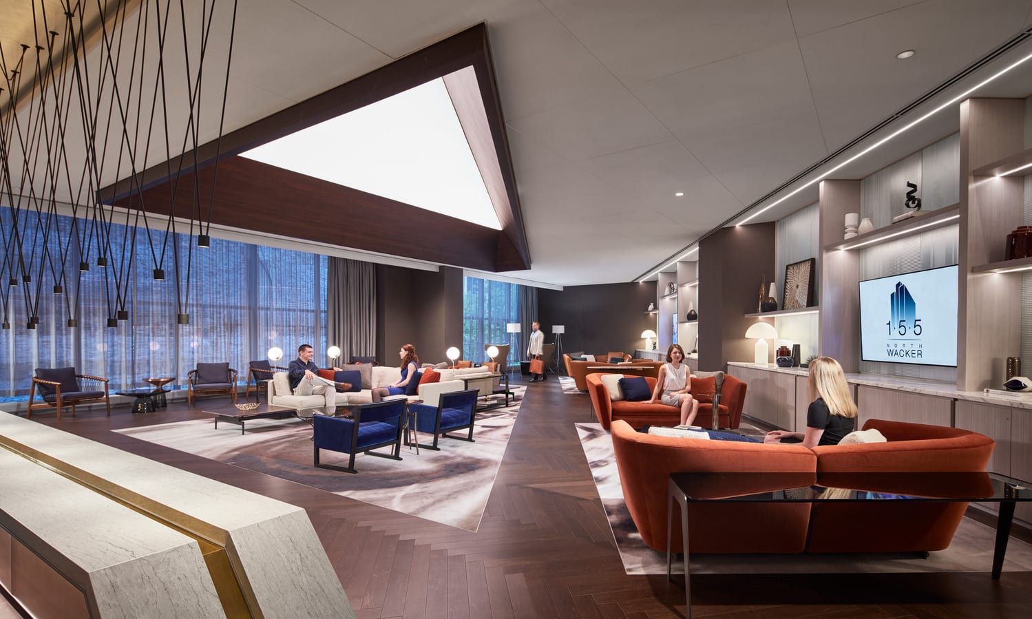 The John Buck Company Conference Center. Chicago. Photography © Tom Harris. The John Buck Company Conference Center. Chicago. Photography © Tom Harris.