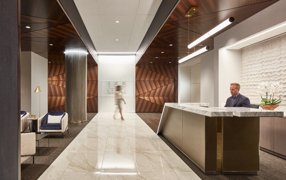 Concierge Desk The concierge space of the JBC Conference Center