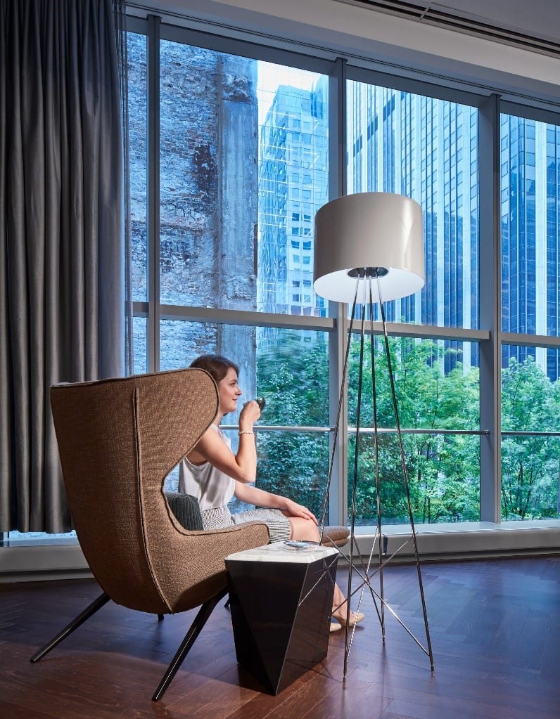 Curtain wall view Curtain wall view