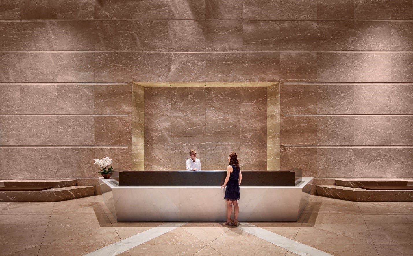 JBC Lobby 155 North Wacker Drive Building Lobby