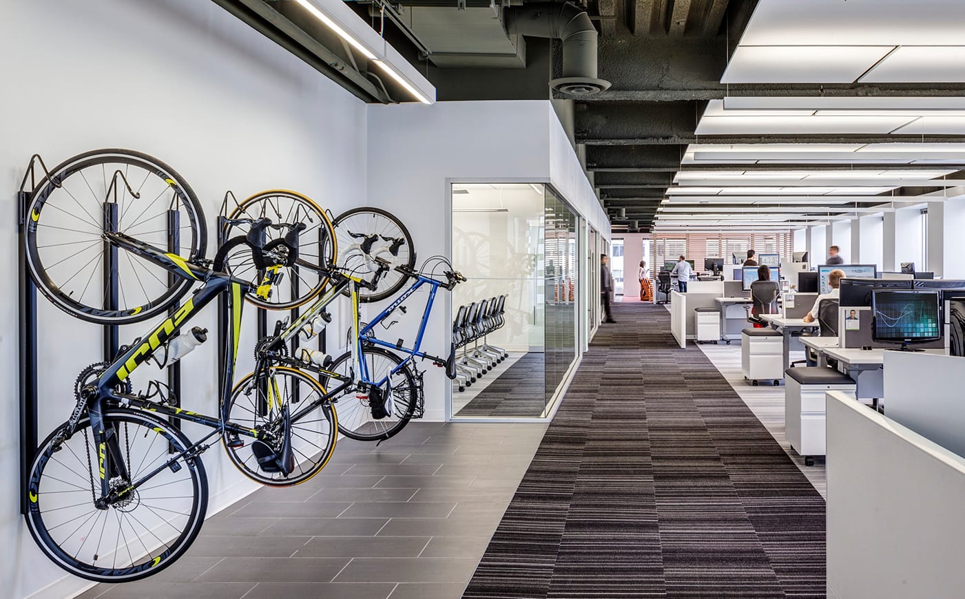 Whitepages Seattle Secure and covered bicycle storage is a scorecard item.