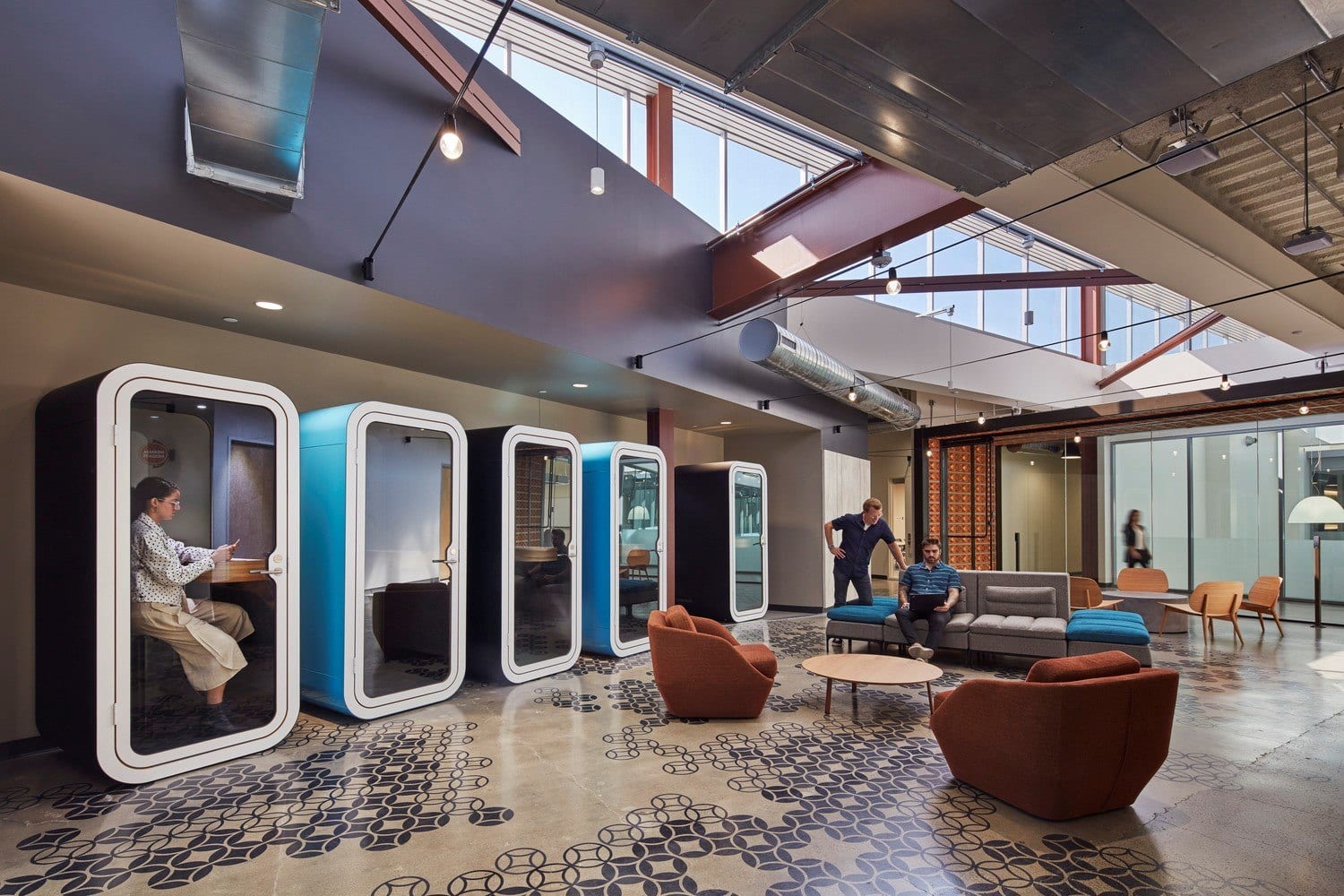 San Diego tech company reception area