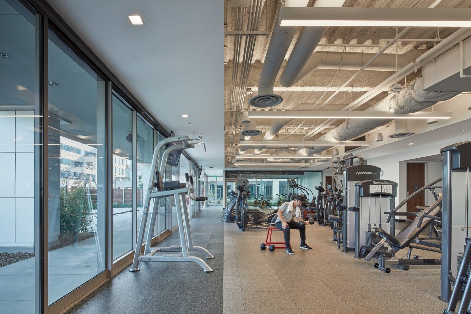 Hines Intersect Campus, Irvine, CA. Photograph © Benny Chan. Hines Intersect Campus, Irvine, CA. Photograph © Benny Chan.