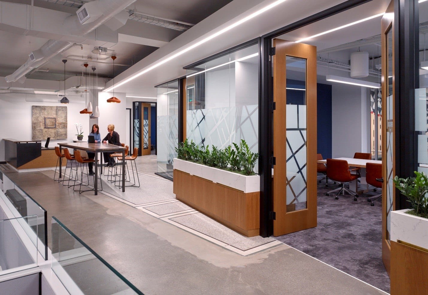 URG Touchstone Diagonal Corridor