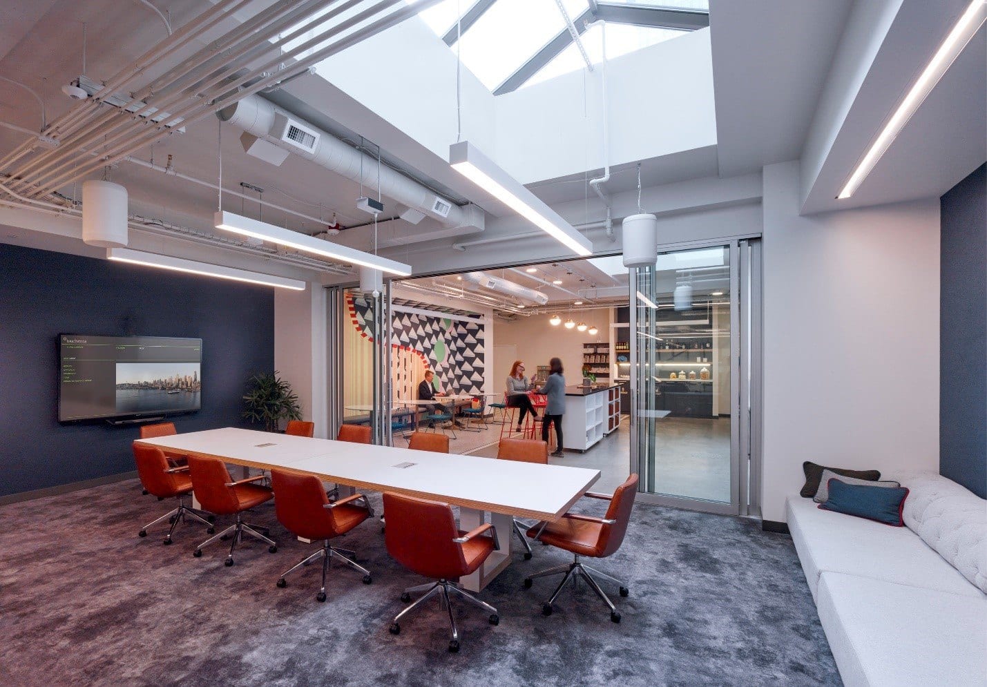 URG Touchstone Slylights in the conference room