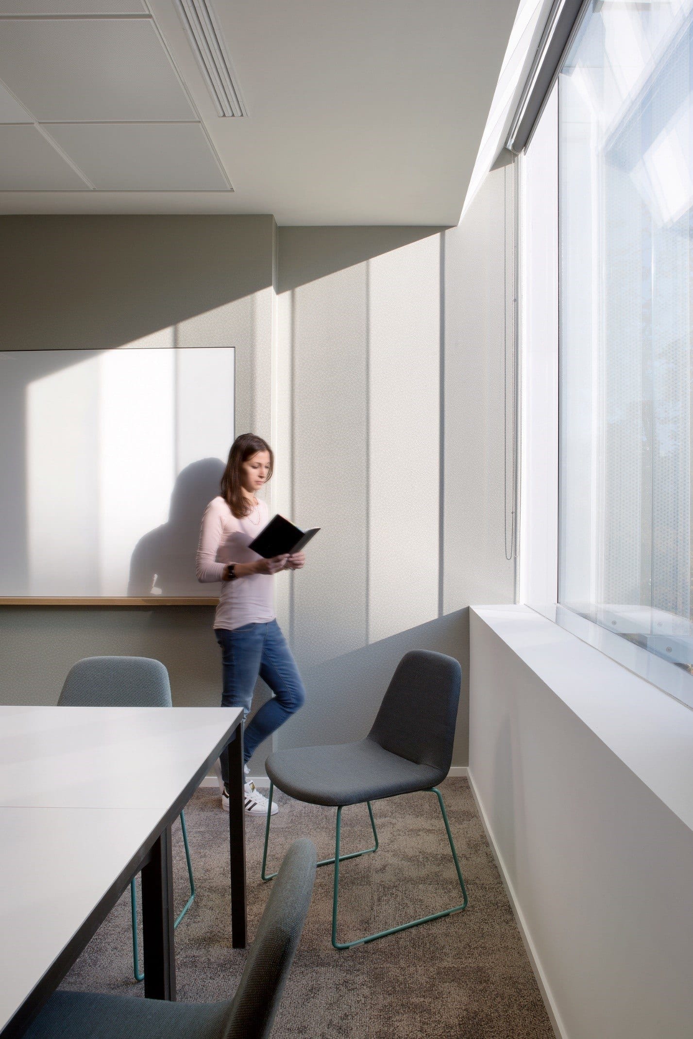 Confidential client in Milan meeting space