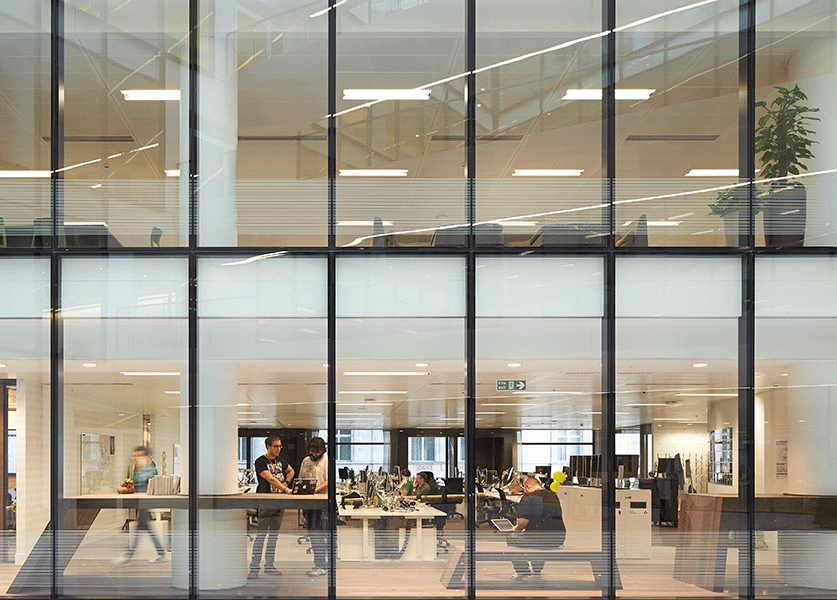 Twitter in London. Photo by Hufton and Crow.