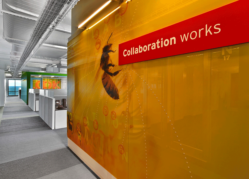 Red Hat headquarters in Raleigh, North Carolina. Photo by Eric Laignel.