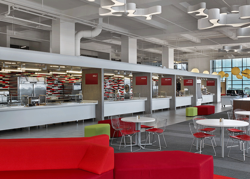 Red Hat headquarters in Raleigh, North Carolina. Photo by Eric Laignel.