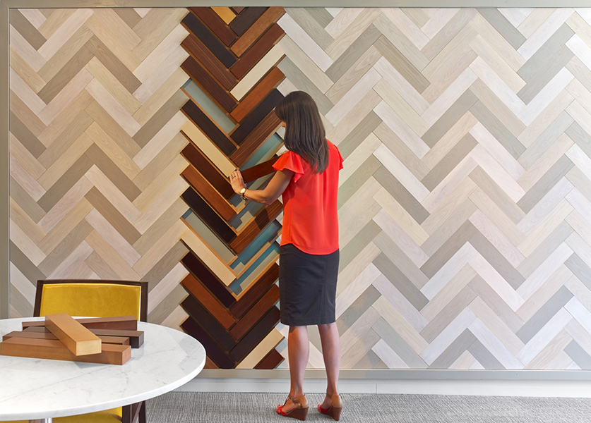 Gunlocke in Chicago. Photo by Eric Laignel.