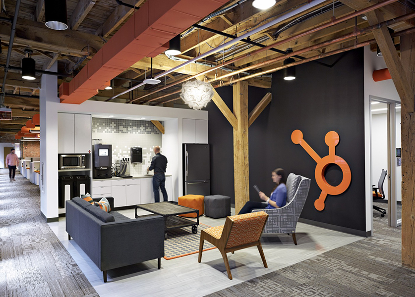 Hubspot in Cambridge, Massachusetts. Photo by Robert Benson.