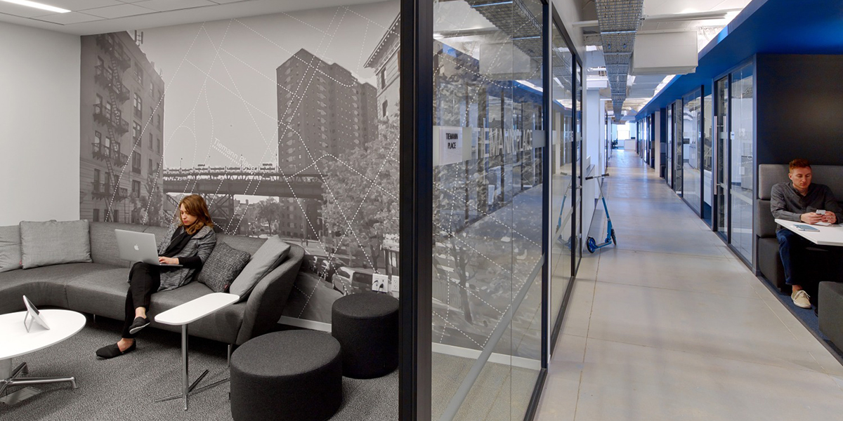 LinkedIn in New York. Photo by Eric Laignel.