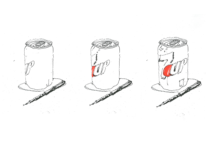 Sketch by Seattle-based Design Director Chris Larson.