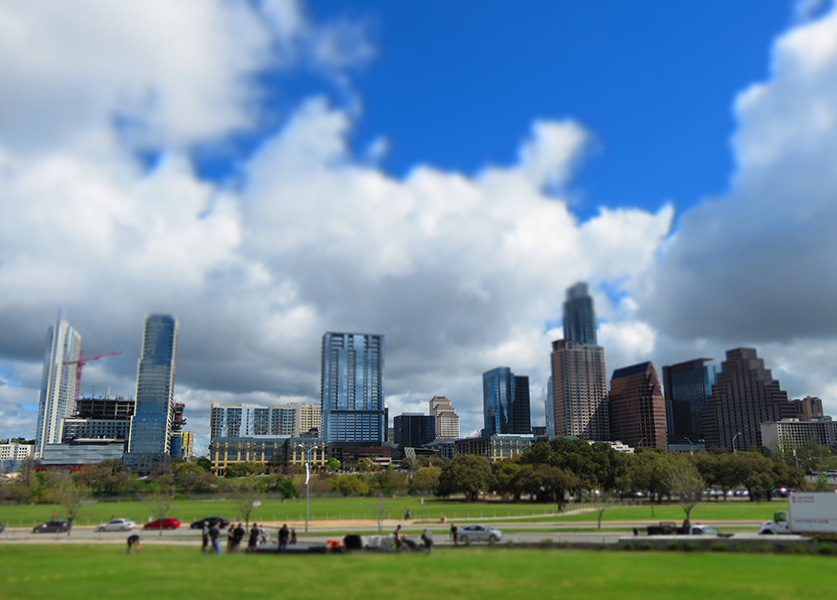 The Austin, Texas skyline. Photo by Kim Parsley.