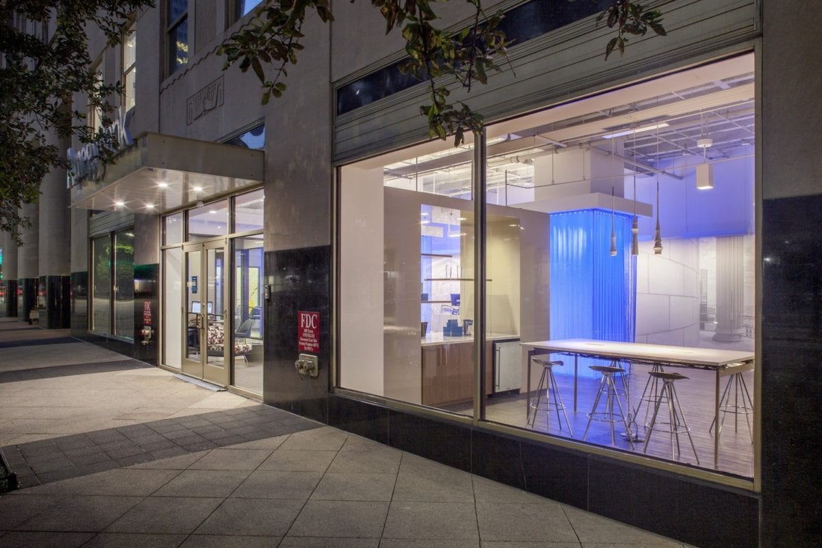 Amegy Bank in Houston. Photo by Thomas McConnell.