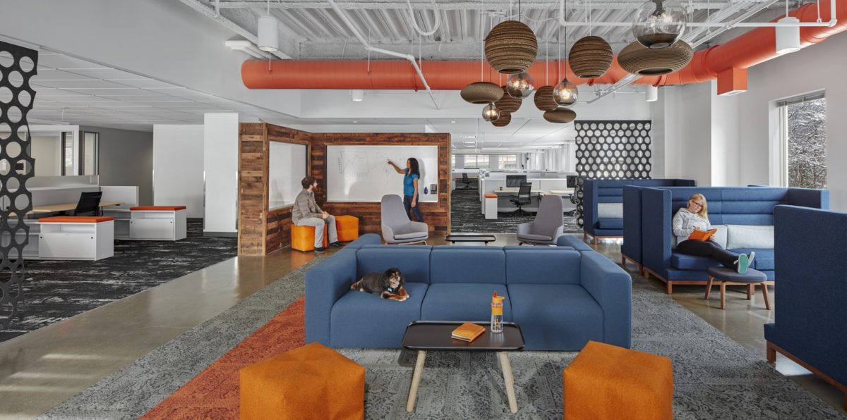 Hubspot in Cambridge, MA. Photo by Robert Benson.