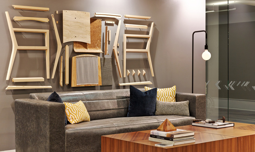 Gunlocke Chicago Showroom, Chicago.