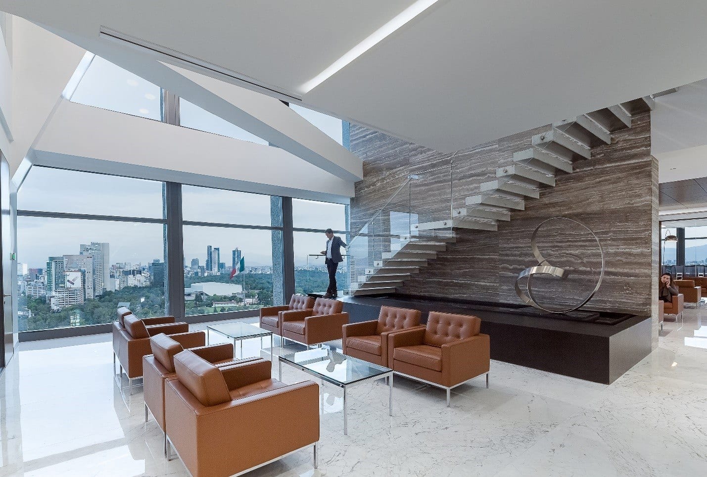 Baker McKenzie, Mexico City. Photography © Hector Armando Herrera.