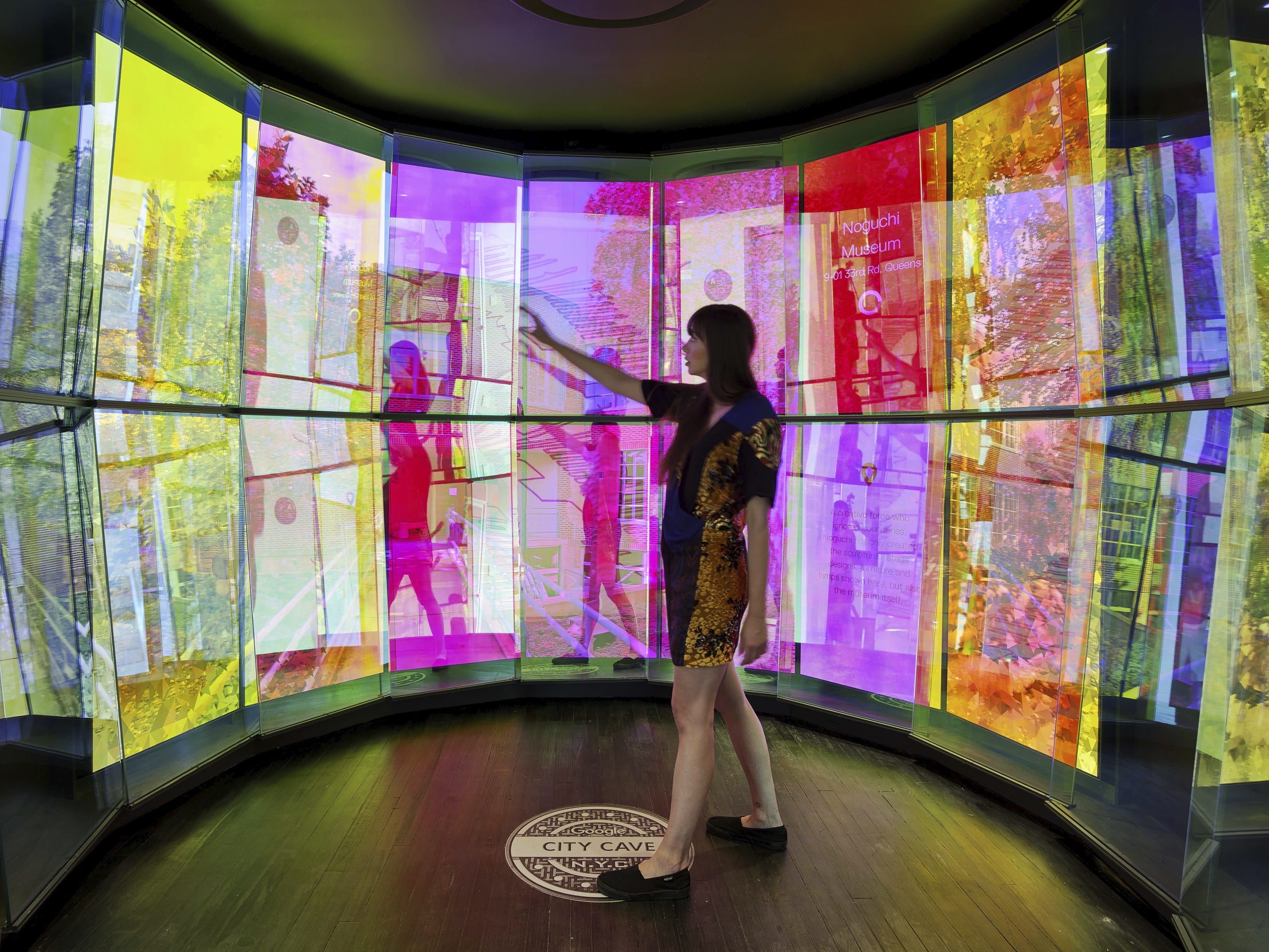 City Cave in Google's New York office. Photography © Eric Laignel.