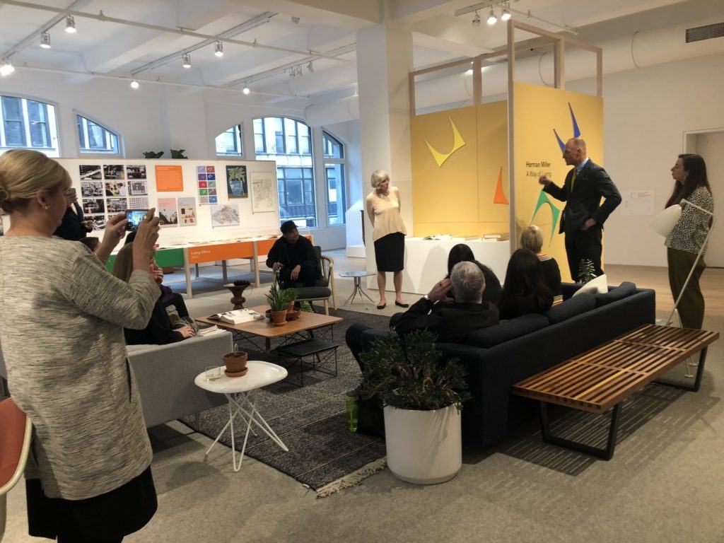 Herman Miller Exhibit at NYCxDesign The Herman Miller Exhibit at NYCxDesign