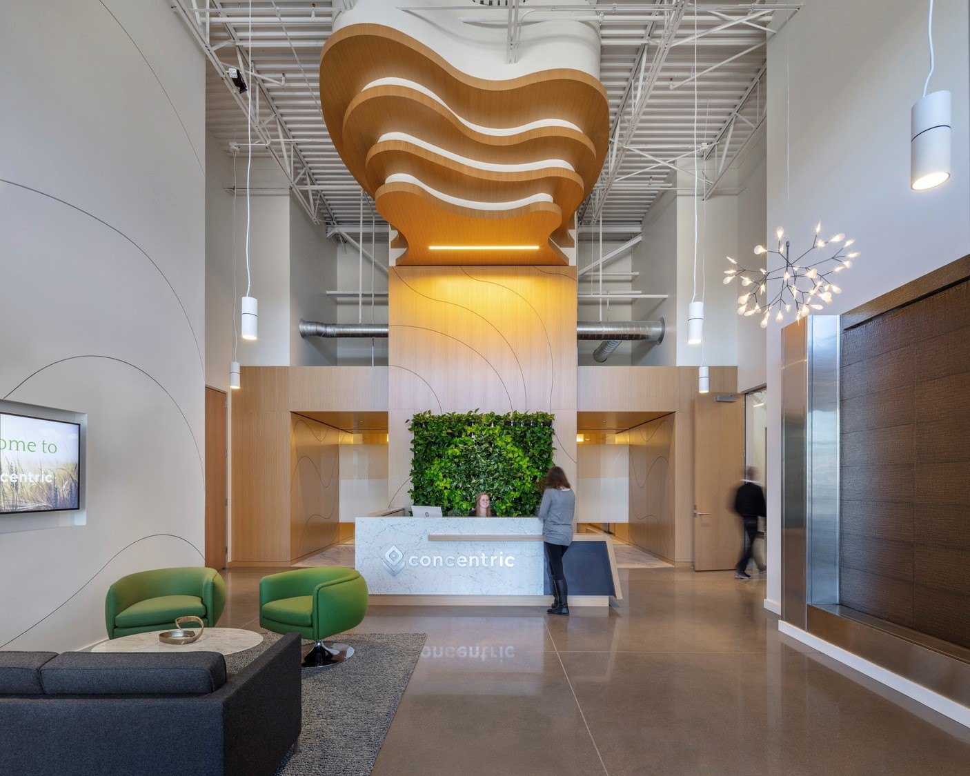 Concetric Reception Area