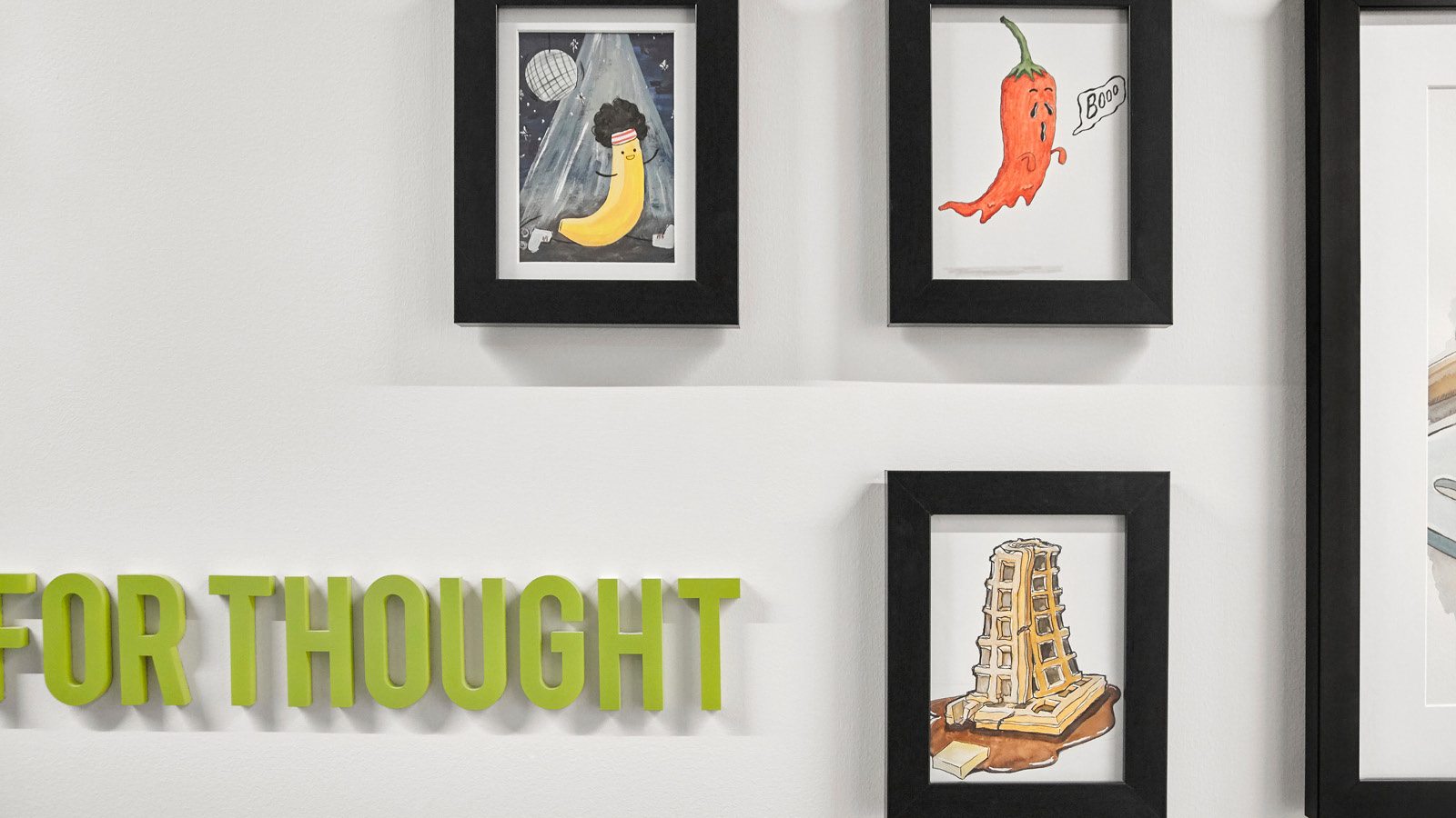 EGD Artwork in S2G Ventures offices in Chicago IL