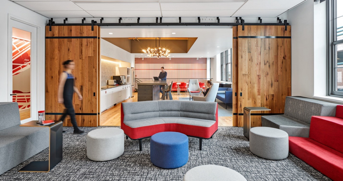 Red Hat barn doors Red Hat barn doors