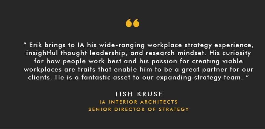 Tish Kruse Quote IA Interior Architects Chicago