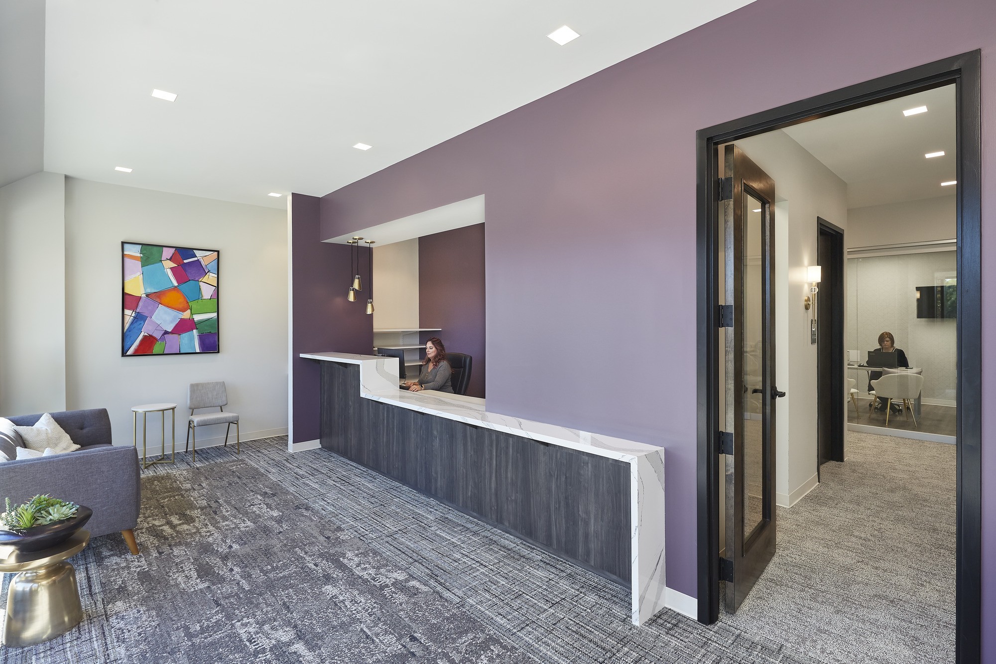 GoClear Orthodontics Reception Area