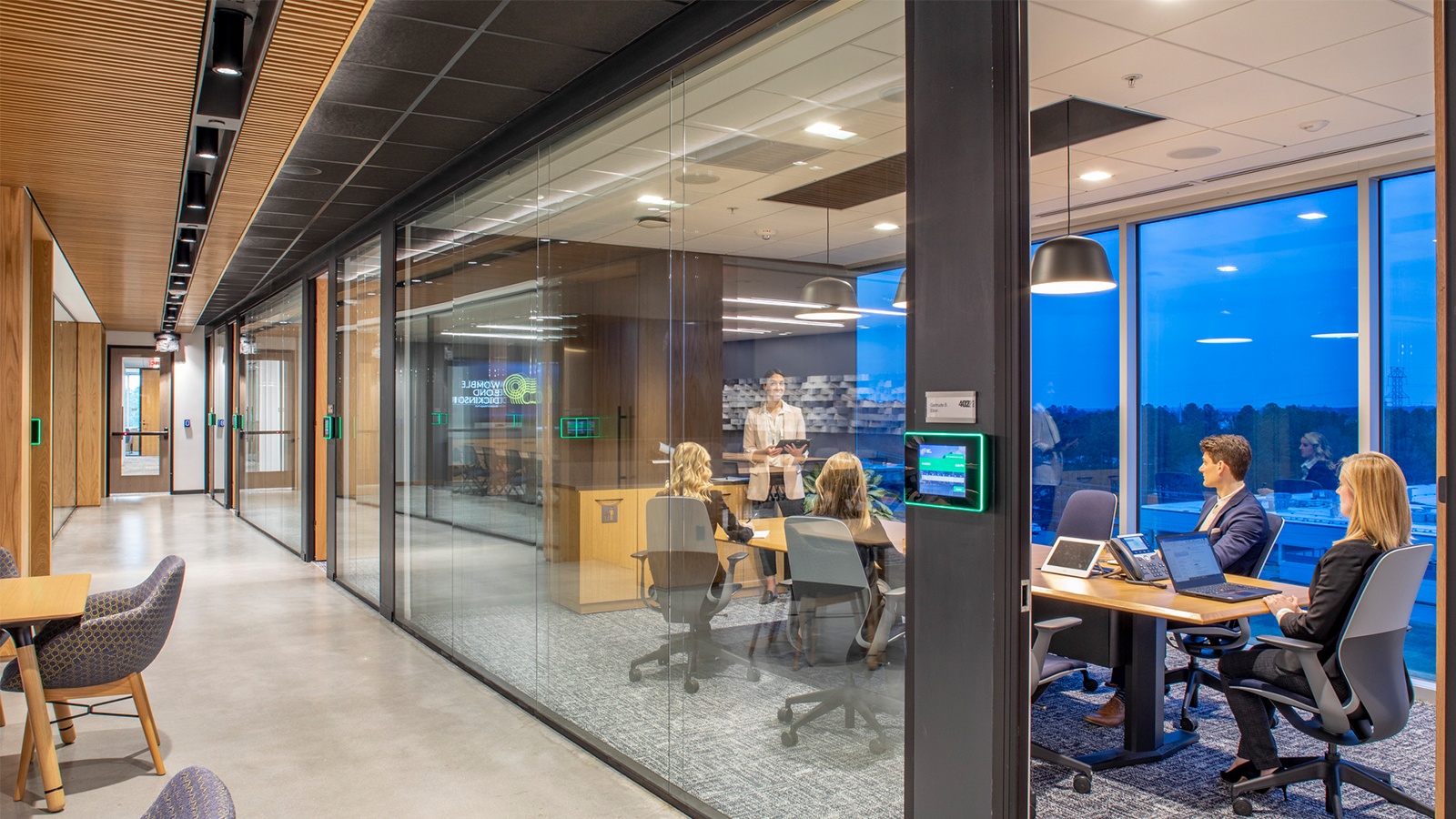 Womble Bond Dickinson Durham Meeting Space