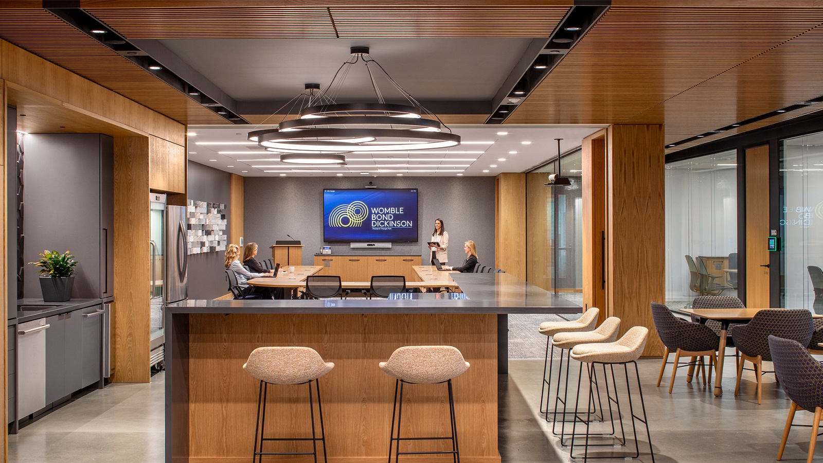 Womble Bond Dickinson Durham Waiting Cafe