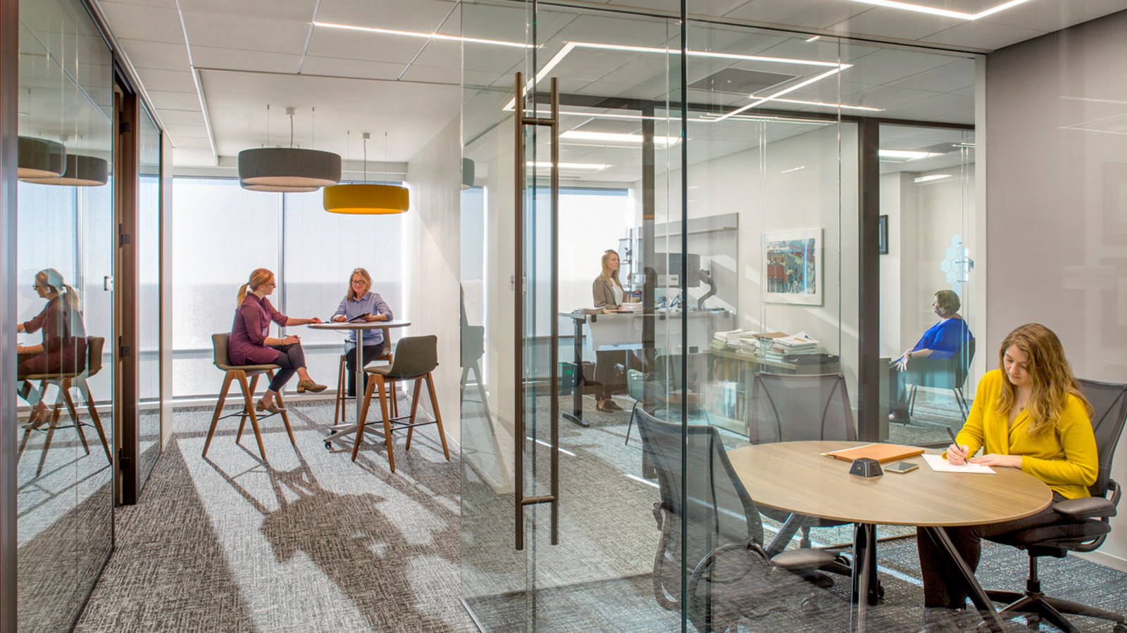 Womble Bond Dickinson corridor