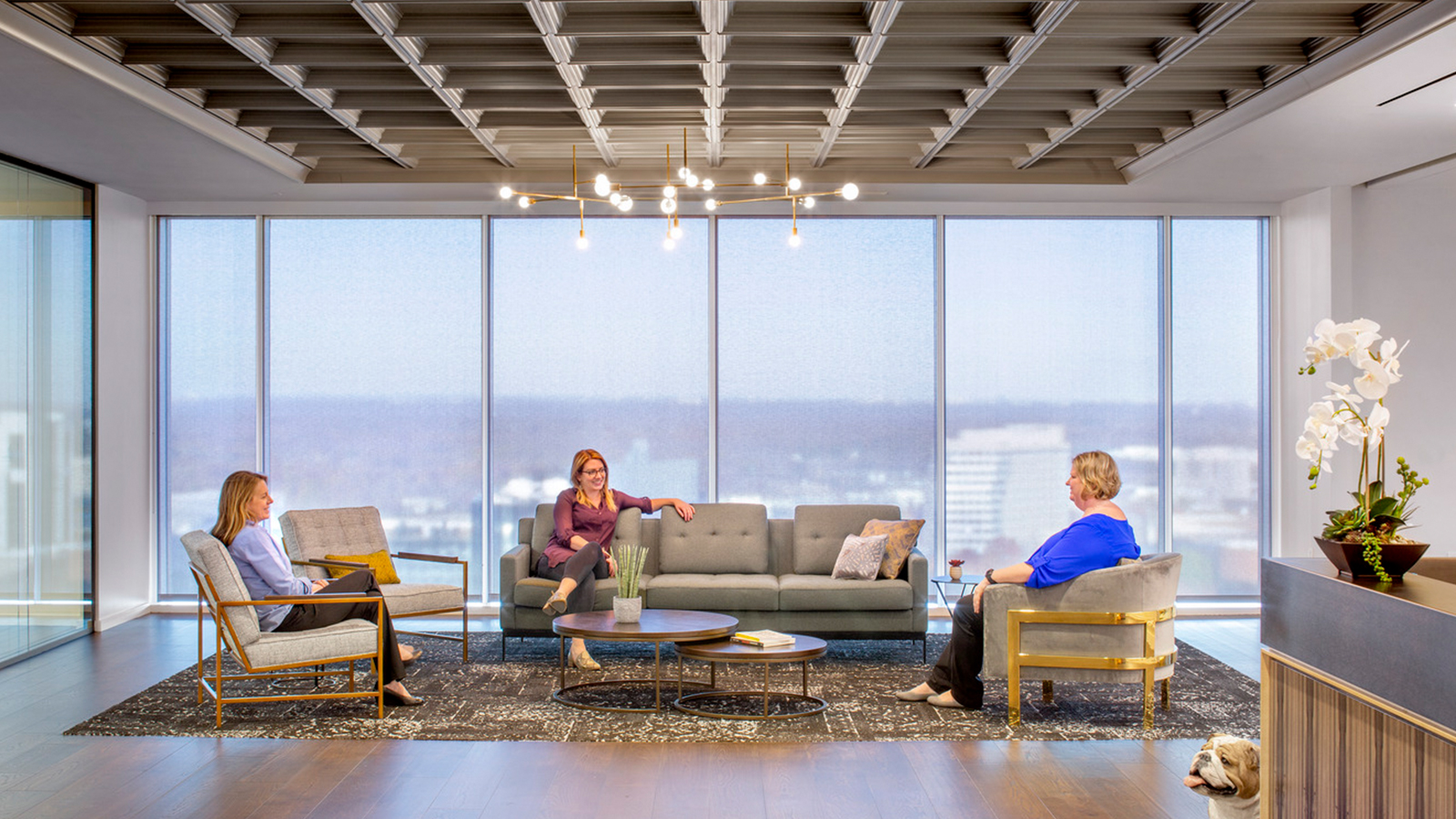 Womble Bond Dickinson, Tysons VA, reception area