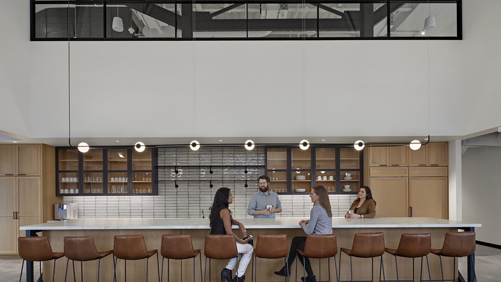 Silversmith employee-only kitchen area