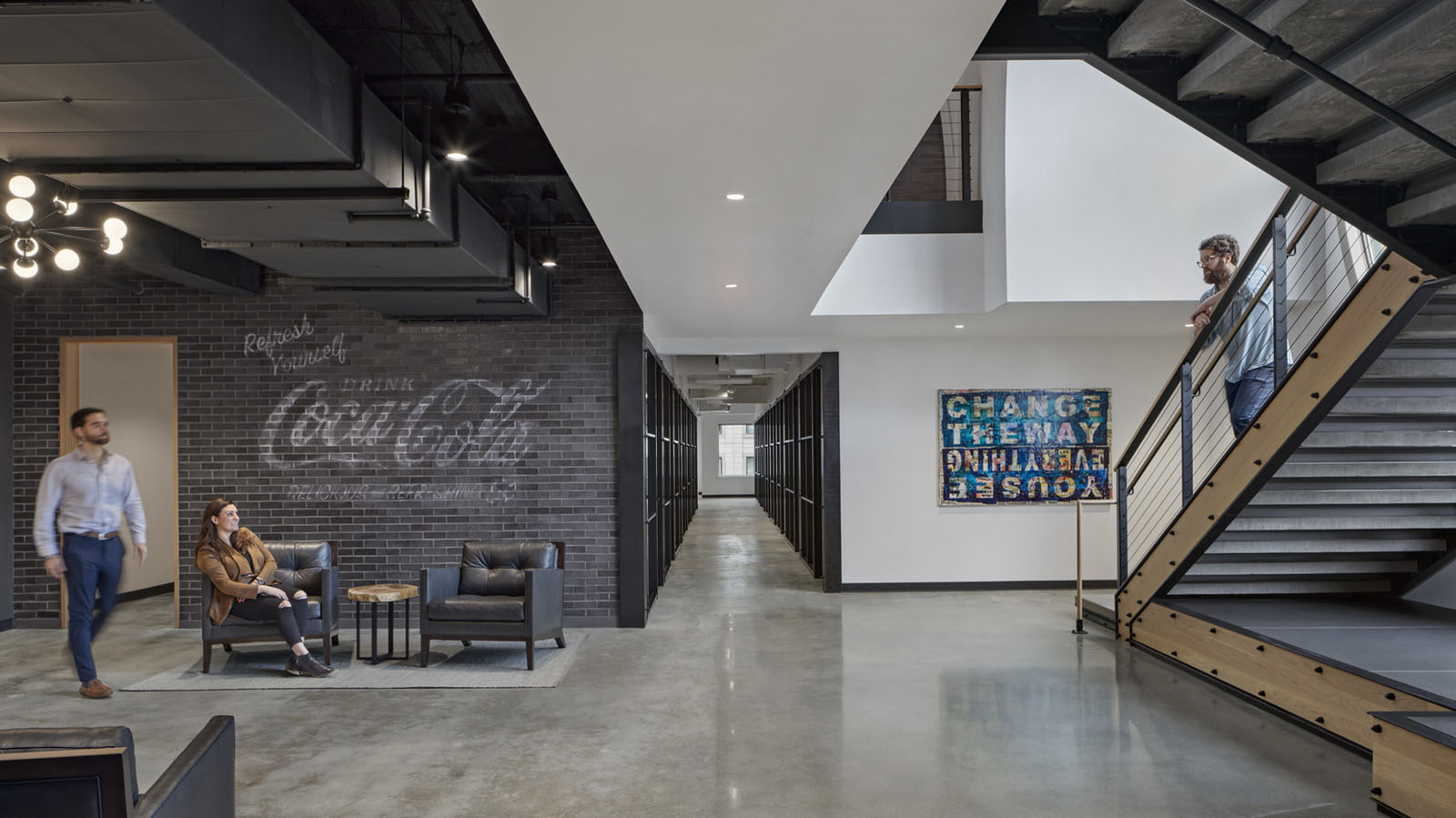 Silversmith EGD walls by reception