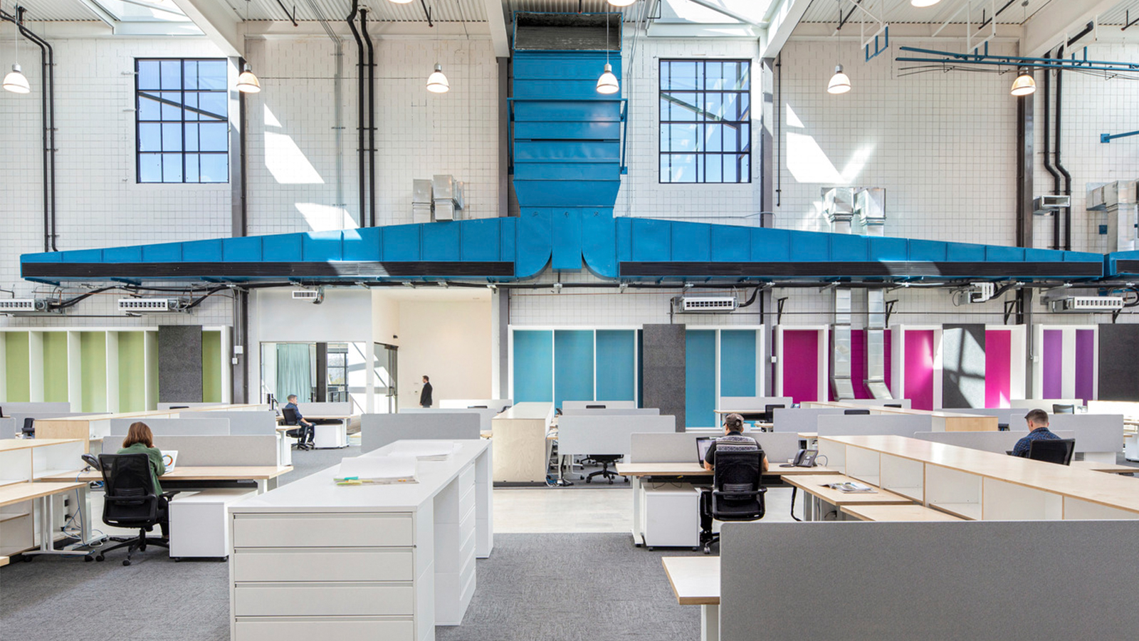 The former printing area at MGA's Chatworth Headquarters