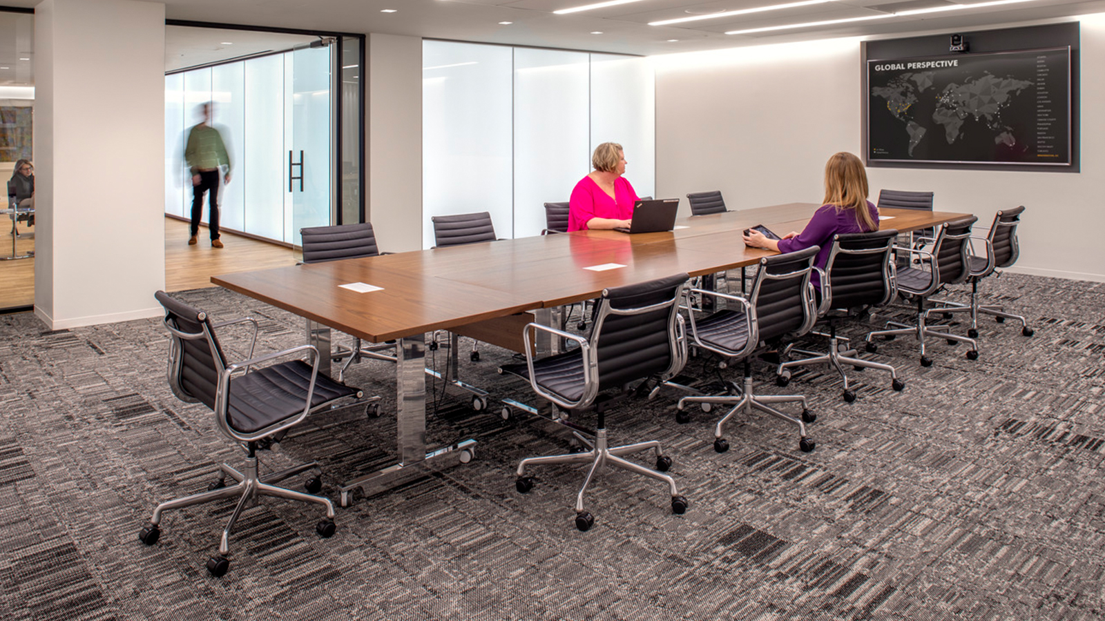 A conference Room in a DC non-profit think tank.
