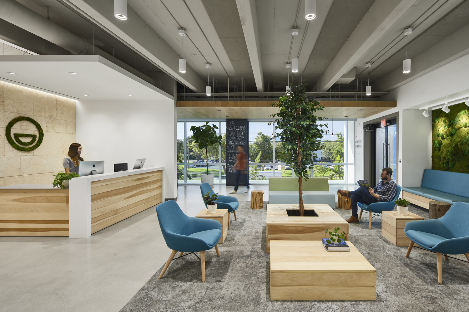 Orthodontics Only Reception Area Patient waiting area