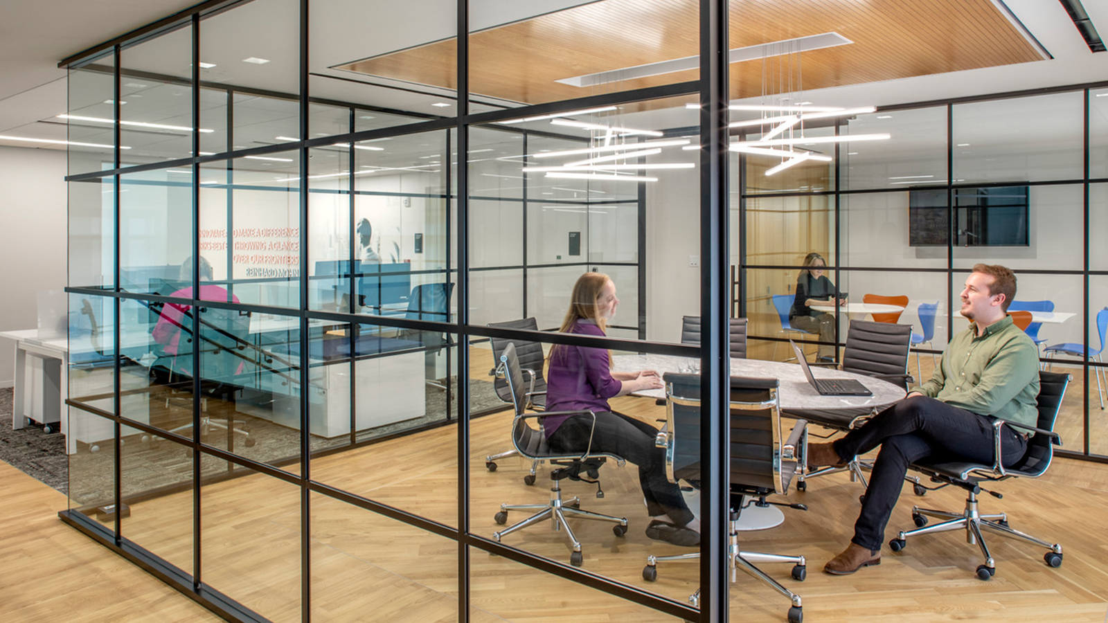 Group meeting space at non-profit think tank