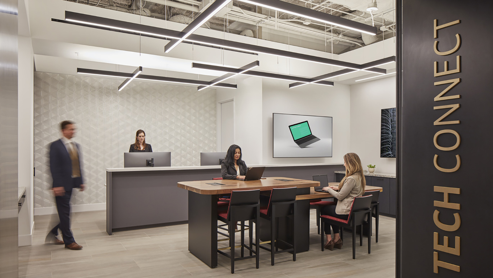 Bank of America connection area