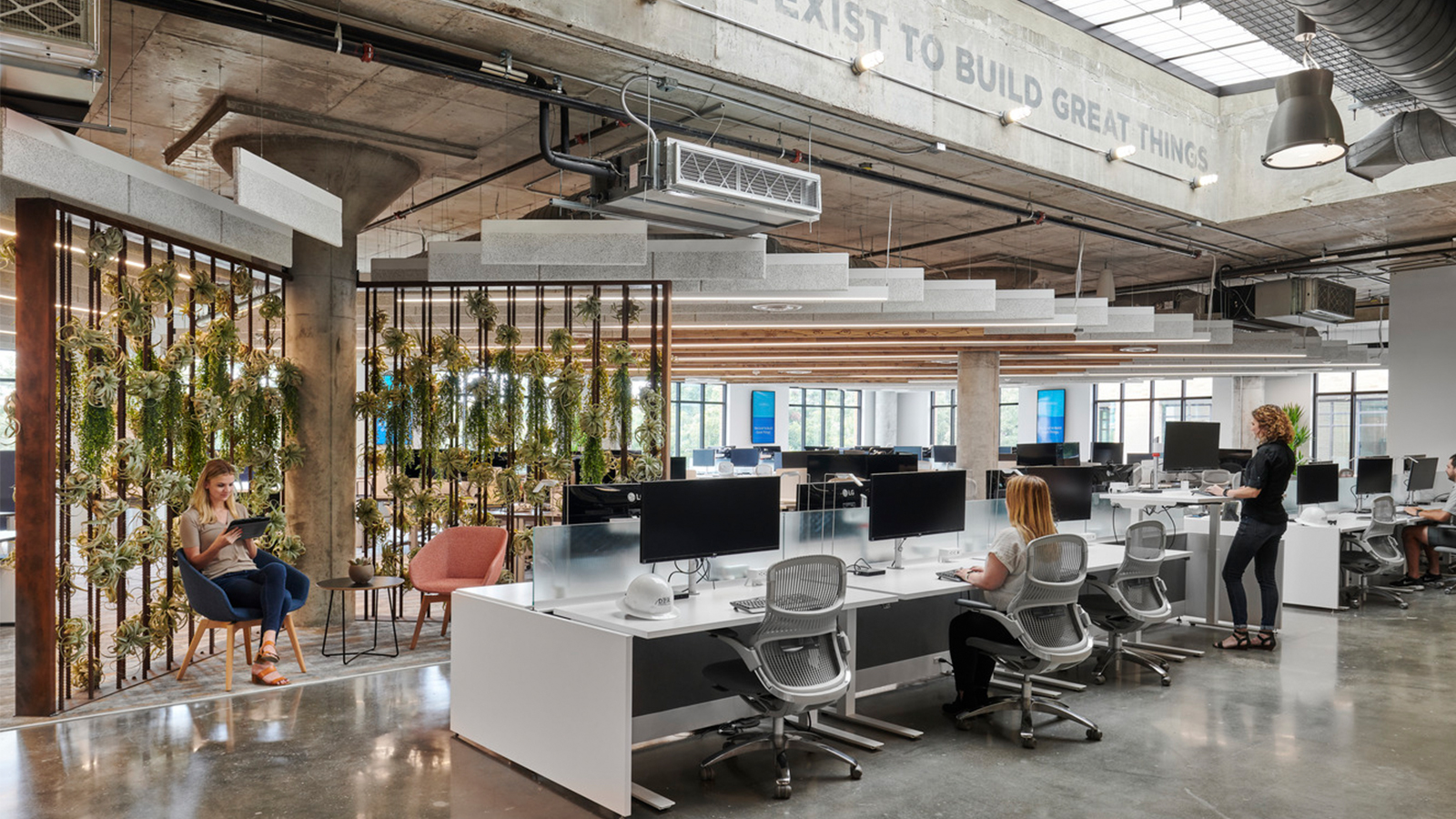 Open work area at DPR Austin