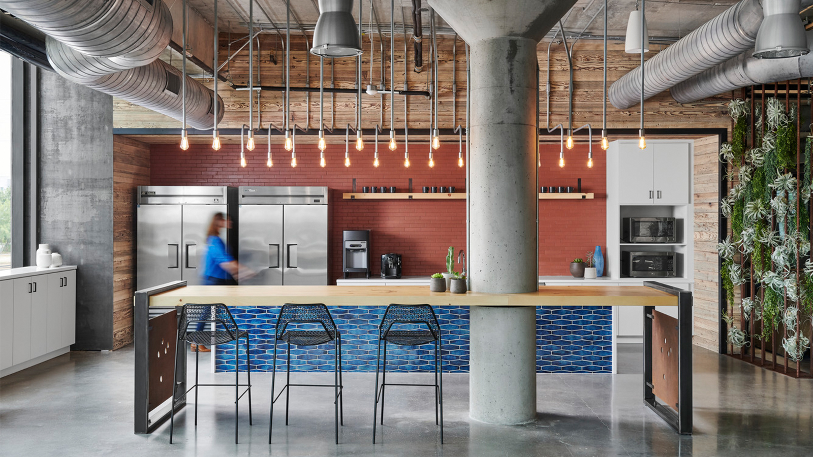 DPR Headuarters cafe space