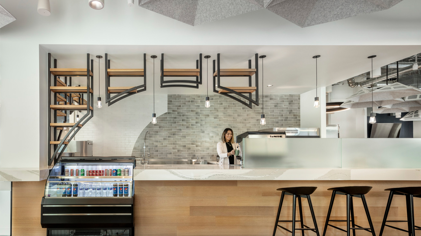 Lockton café space.