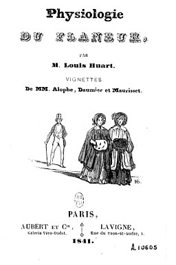 Physiologie du flâneur Physiologie du flâneur