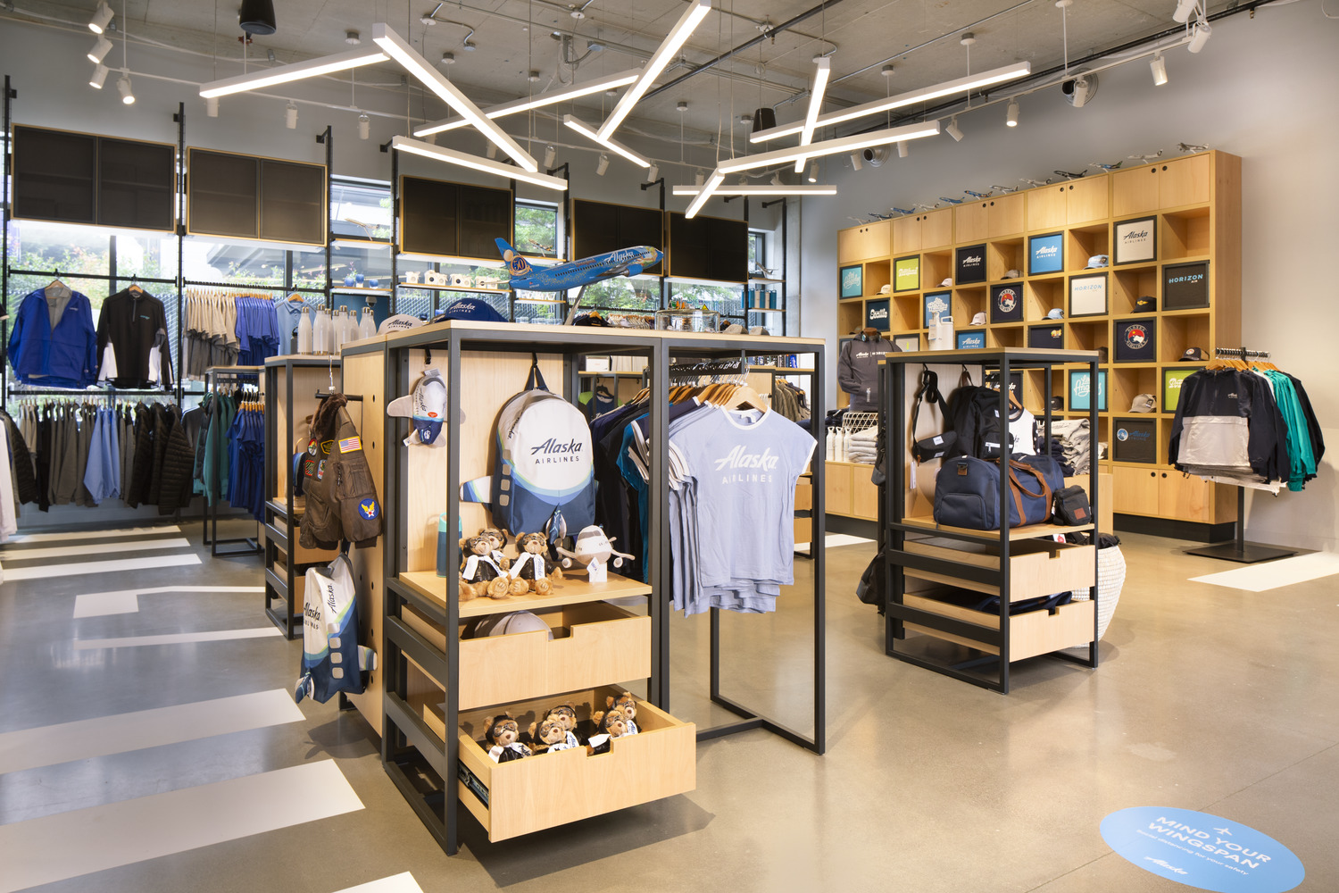 Alaska Airlines Company Store and Uniform Fit Center, Sea-Tac Airport, Seattle