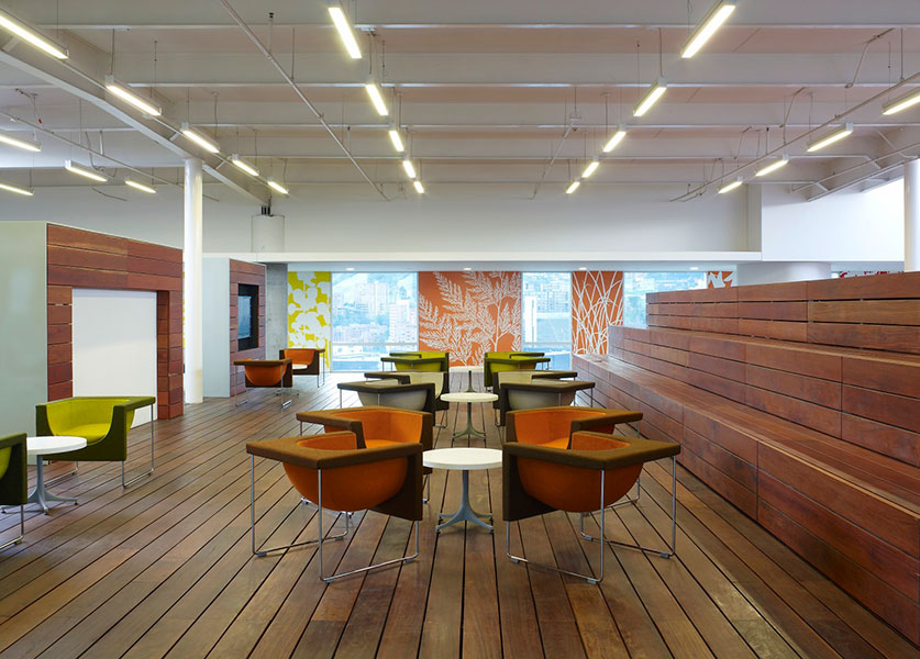 Bancolombia in Medellin, Colombia. Photo IA Interior Architects. 
