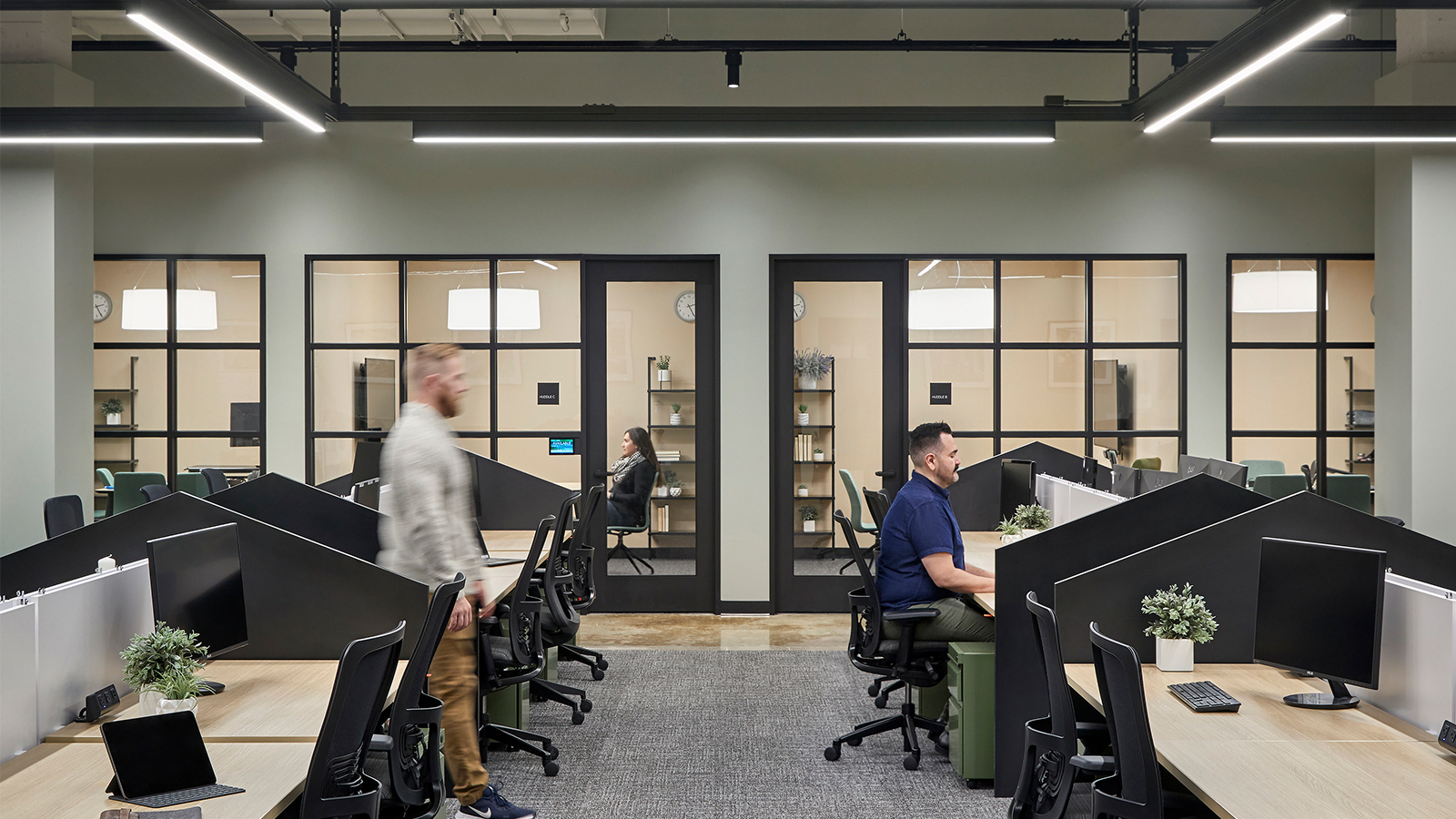 Home Chef's open work space