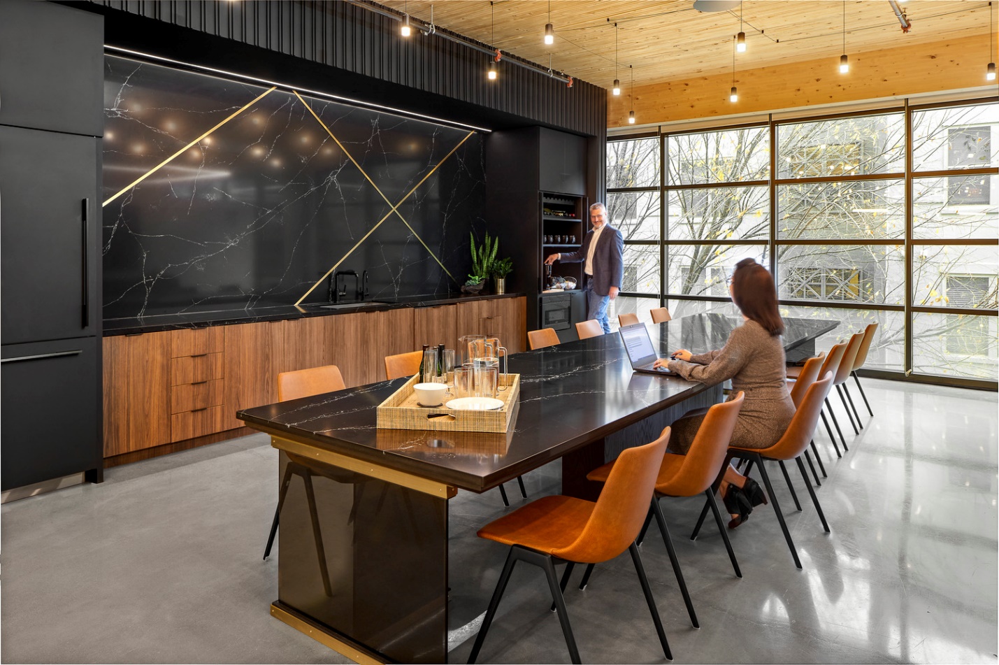 A conference area at IA's studio in Atlanta.