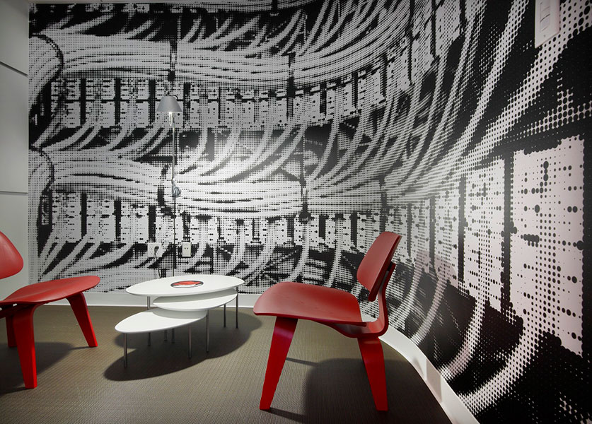 Bancolombia in Medellin, Colombia. Photo IA Interior Architects. 